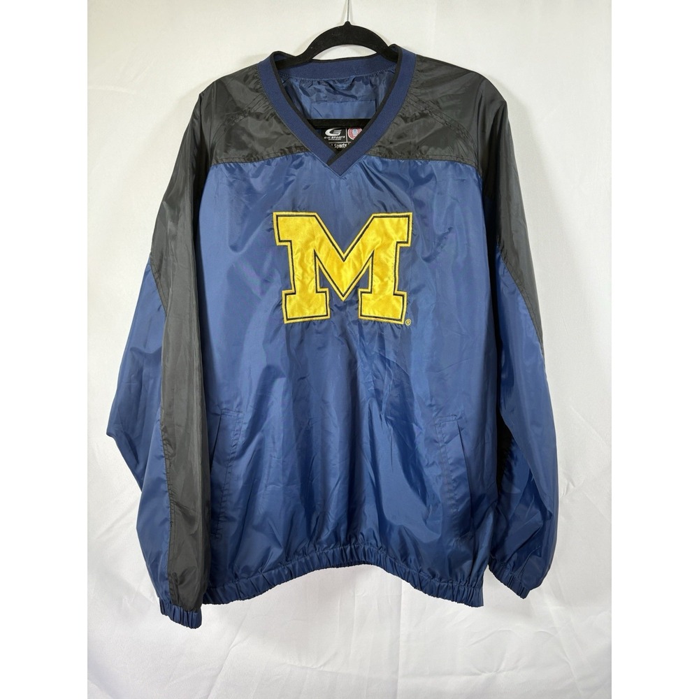G-lll spoorts windbreaker size xl university of michigan pullover